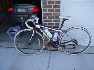 Gearing up and getting ready to go.